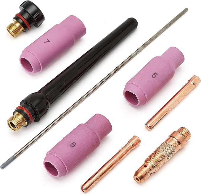 PRIMEWELD TIG225X 225 Amp IGBT AC DC Tig/Stick Welder with Pulse CK17 Flex Torch and Cable