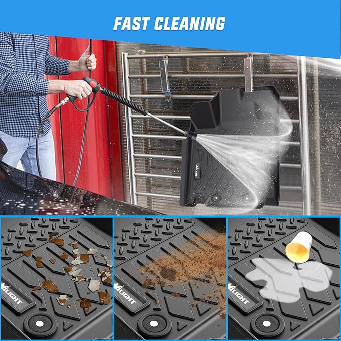 Nilight TPE Floor Mats for Nissan Pathfinder 2013 2014 2015 2016 2017 2018 2019 2020,2013 Infiniti JX3,2014-2020 Infiniti QX60,All Weather Custom Fit Heavy Duty Floor Liners