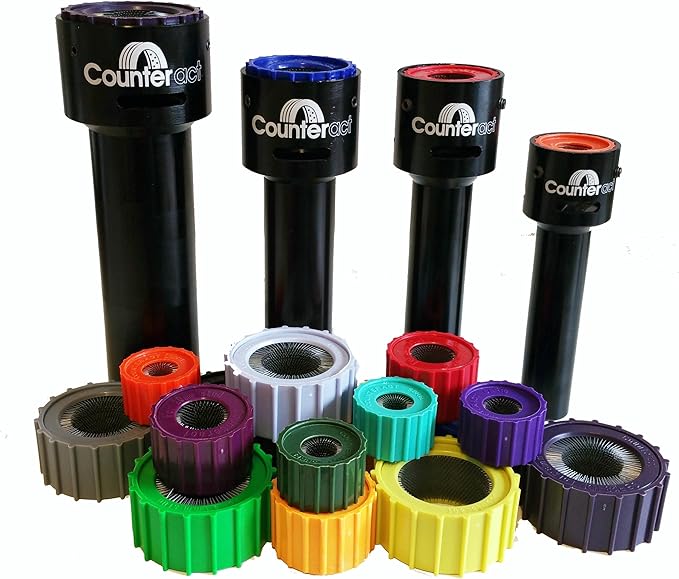 Counteract SBCT13 Wheel and Hub Stud Cleaning Tool, Cleans Surface Rust, Corrosion, Debris on Commercial Trucks and Bus, Fits Inserts SBR12, SSBR13, SBR14, SBR16 Includes 13mm