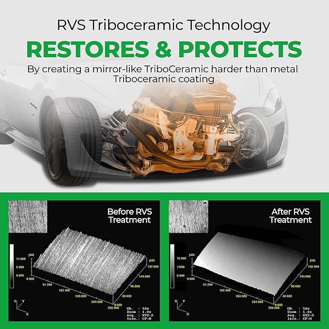 G6 Engine oil Treatment; For Gasoline Engines with a Motor oil capacity up to 6 quarts; Save fuel, Boost Power and Safely Restore and protect your Car, Truck, and all other engines