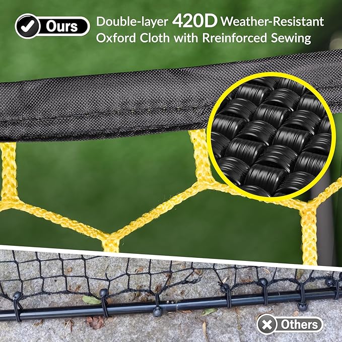 Portable Soccer Rebounder Net for Kids Soccer Training Practice