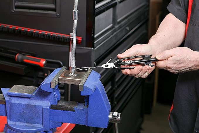 ARES 10011-6-Inch Safety Wire Twister Pliers – Durable Untwist Tool Grips, Twists, and Cuts Stainless Steel Safety Wire on Vehicles, Machinery, and Aircraft