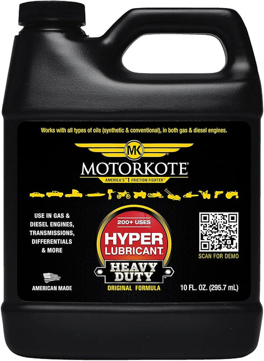 Motorkote MK-HL10-06 Heavy Duty Hyper Lubricant, 10-Ounce, Single