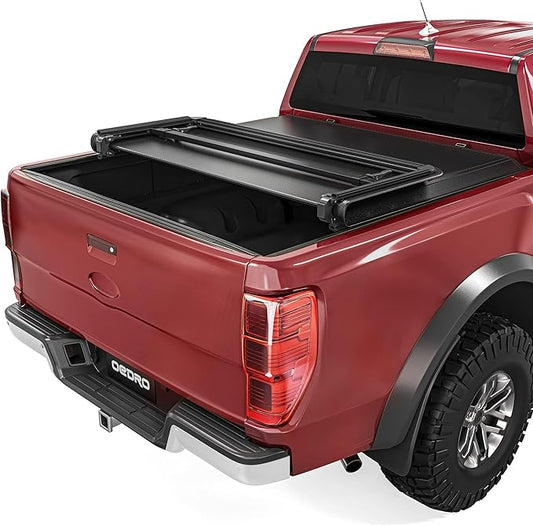 OEDRO Soft Tri-fold Truck Bed Tonneau Cover Fits for Ford F250 F350 F-250 F-350 Superduty 1999-2025 with 6.8 ft Bed