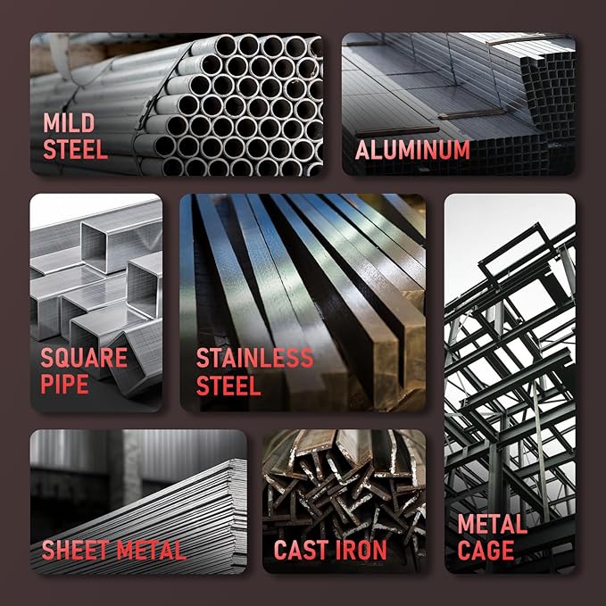 YESWELDER 200Amp Aluminum MIG Welder with Pulse YWM-211P, 110/220V Dual Voltages MIG/Stick/Lift TIG Multi Proces MIG Welding Machine,Spool Gun Compatible