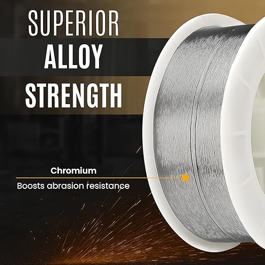 Rankin Ranomatic R-101 Hardfacing Wire, General Purpose Welding Wire, Extreme Abrasion Resistance, Alloy-Cored Wire, Welding Equipment, 0.045" x 25 lb Spool