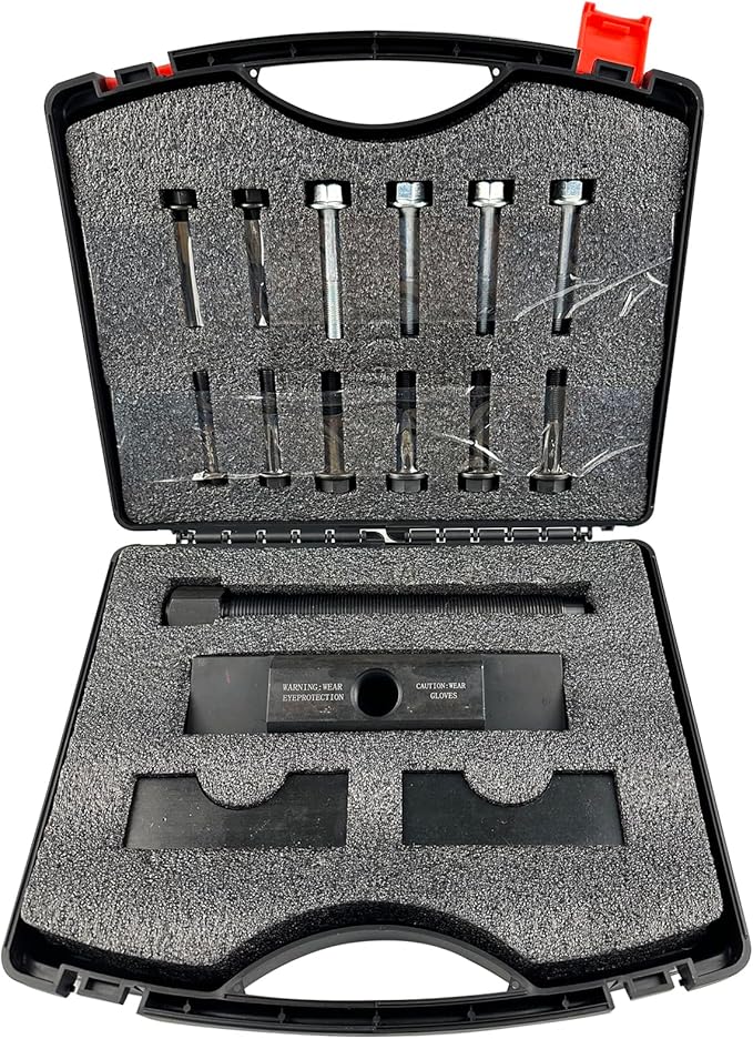 60050 Heavy-Duty Yoke Puller Kit,Works for Class 6-8 Transportation Trucks,Truck Yoke Remover Tool Kit for Heavy Duty Trucks