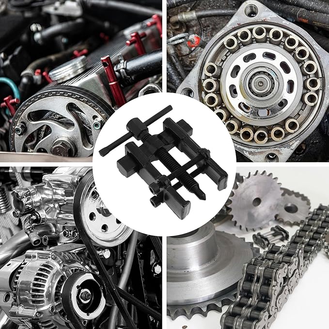 ChgImposs Two Claw Separate Lifting Device Pull Bearing Puller for Bearing Maintenance/Auto Car Repair, Strengthen Bearing Auto Mechanic Bearing Puller Tool (4 inch)