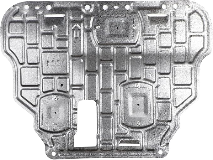 Engine Splash Shield Guard Compatible with 2013-2018 Ford Focus ST, RS, C-Max, Front Engine Case Guard Under Car Shield Cover