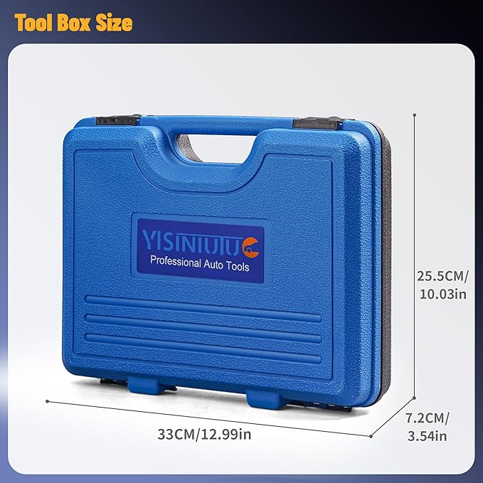 Engine Alignment Locking Timing Tool Kit with 4PCS Camshaft Adjuster Tool Kit, Compatible with Mercedes Benz M157/M276/M278, T60 & T100 Camshaft Scoket, Fuel Injector Puller