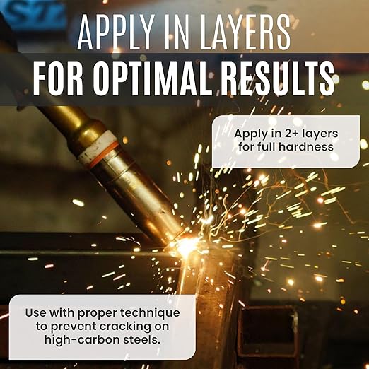 Rankin Ranomatic R-101 Hardfacing Wire, General Purpose Welding Wire, Extreme Abrasion Resistance, Alloy-Cored Wire, Welding Equipment, 0.045" x 25 lb Spool