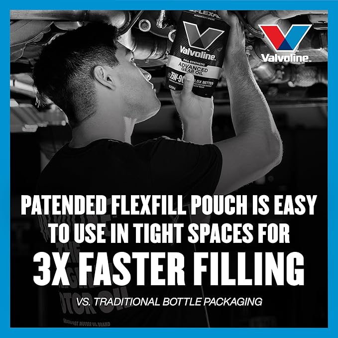 Valvoline FlexFill Advanced Full Synthetic Full Synthetic 75W-140 Gear Oil 1 QT FlexFill
