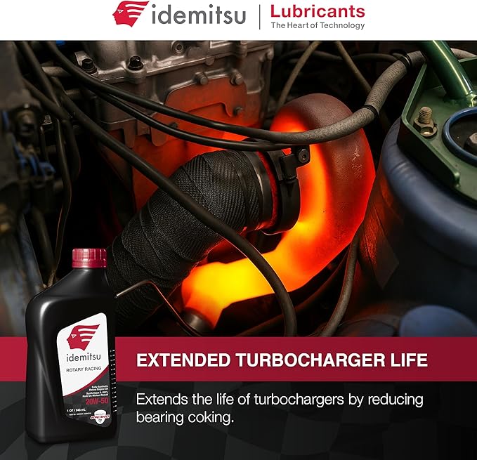 Idemitsu Full Synthetic Rotary Racing 20W-50 Engine Oil - 1QT