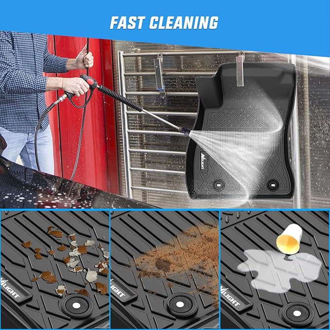 Nilight TPE Floor Mats for Nissan Sentra 2014 2015 2016 2017 2018 2019, All Weather Custom Fit Heavy Duty Floor Liners