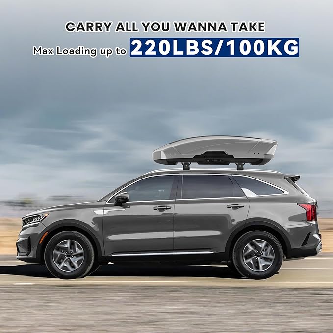 FLYCLE 220Lbs Roof Rack Cross Bars Compatible with Kia Sorento & Sorento Hybird 2021-2025 with Lock, Crossbars Cargo Racks Rooftop Luggage Canoe Kayak Camping Gear Bike Carrier Rack