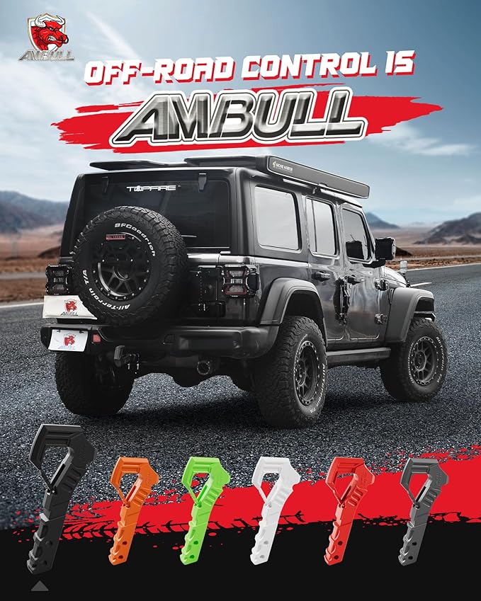 Tow Hitch Receiver Hook With Tightener, 2 Inch Truck Receiver, Drop Forged Steel Trailer Hitch 88000 Lbs Break Strength, Scorpion Tail Tow Hook for Trucks, Black