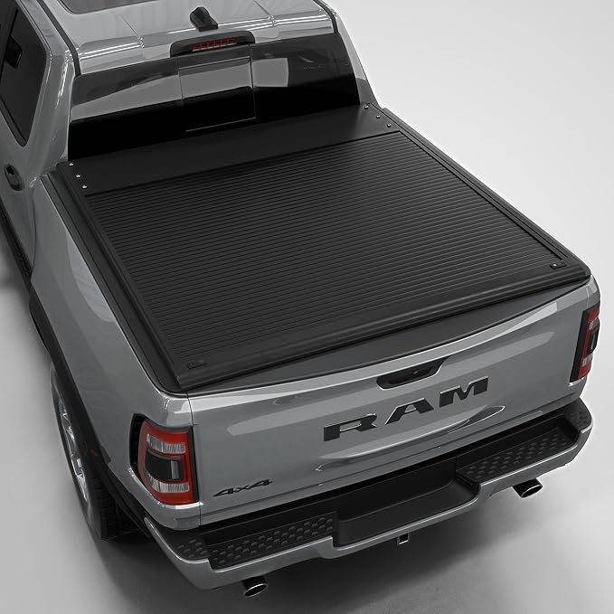 Aluminum Retractable Tonneau Cover Fits 2019-2026 Ram 1500 5.7' Bed Without Ram Box (67.4")