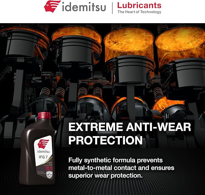 Idemitsu IFG 7 0W-16 SP/GF-6B Motor Oil – 1 Quart | Precision Engineered for Maximum Efficiency and Protection