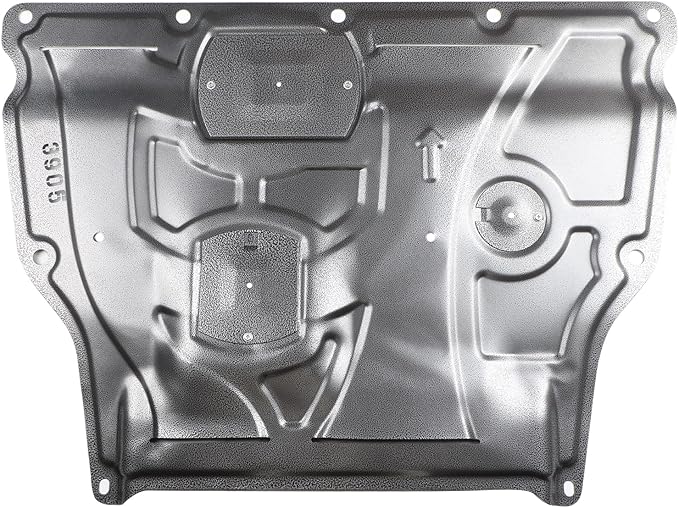 Engine Splash Shield Guard Compatible with 2013-2020 Ford Fusion, Front Engine Case Guard Under Car Shield Cover