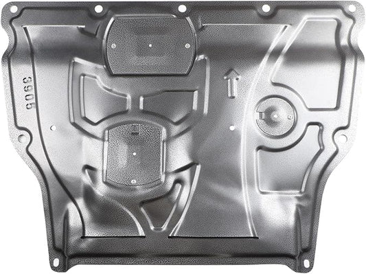 Engine Splash Shield Guard Compatible with 2013-2020 Ford Fusion, Front Engine Case Guard Under Car Shield Cover