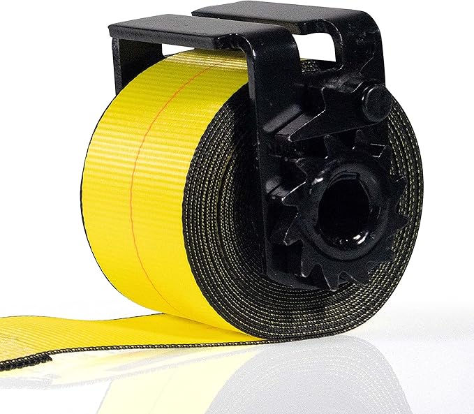 US Cargo Control Standard Sliding Winch for Double L Tracks (250-Pack), 4 Inch Winch Holds Up to 20 Feet of Webbing, Slides to Any Position for Winch Control, 5,500 LBS Working Load Limit