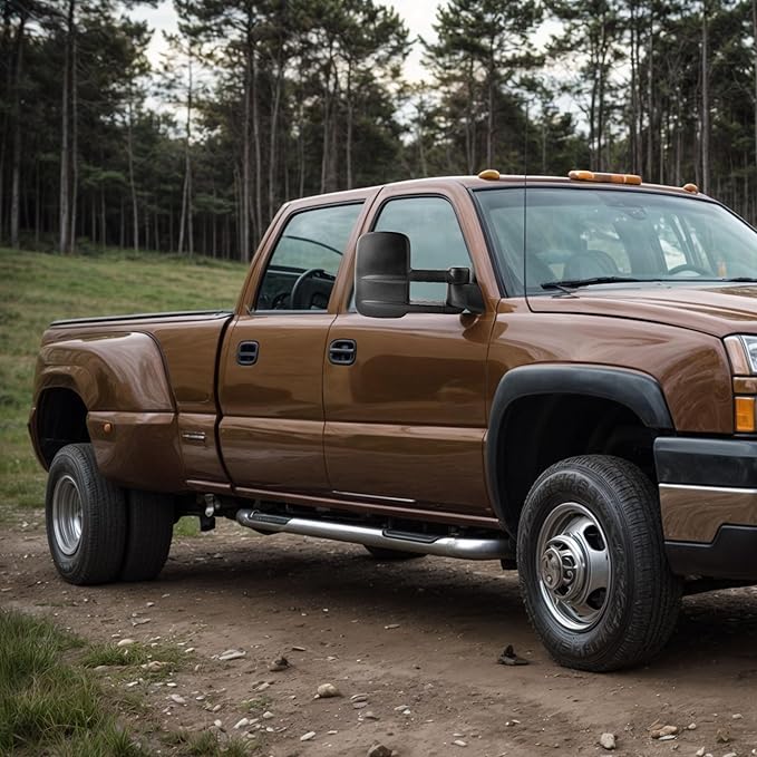 DWVO Towing Mirrors Compatible with 1999-2006 Chevy Silverado GMC Sierra(2007 Classic Only), 2000-2006 Chevy Suburban 1500 2500 GMC Yukon XL Tahoe Truck