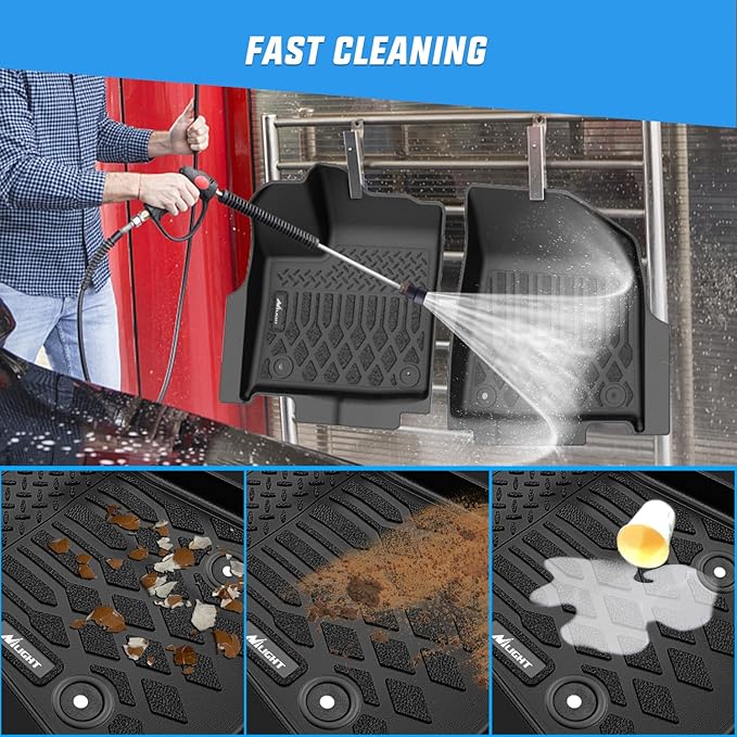 Nilight TPE Floor Mats for Nissan Murano 2025 2026 All Weather Custom Fit Heavy Duty Floor Liners