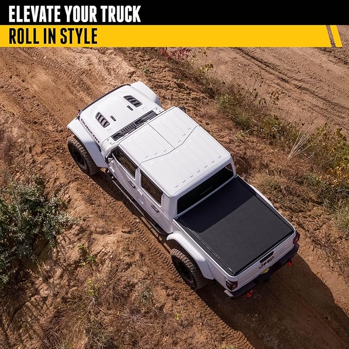 RealTruck TruXedo Lo Pro Soft Roll Up Truck Bed Tonneau Cover | 579101 | Fits 2017 - 2024 Ford F-250/350/450 Super Duty 6' 10" Bed (81.9")