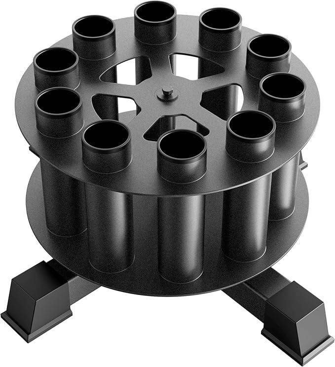 Vertical Barbell Holder : Rotatable Barbell Holder Floor Stand, Heavy Duty Barbell Rack Stand Fit 2-Inch Olympic Bars, Curl Bars, Triceps Bars Home Gym Organizer Barbell Storage