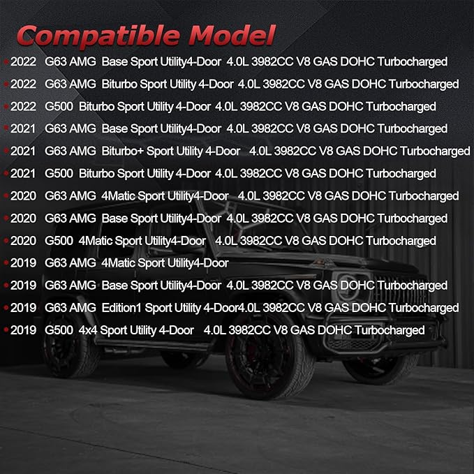 Guard Brush Grille Bumper Compatible with Mercedes W464 G500 G63 AMG 2019 2020 2021 2022, Front black Guard