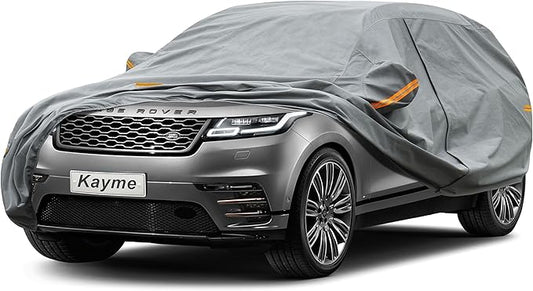 Kayme Heavy Duty SUV Car Cover Custom Fit Land Rover Range Rover (2013-2025) Waterproof All Weather for Automobiles, Full Exterior Covers Sun Rain UV Protection.（Deliver About 3-10 Days）