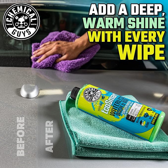 Chemical Guys WAC_707 EcoSmart Hyper Concentrated Waterless Car Wash and Wax, Safe for Cars, Trucks, SUVs, Motorcycles, RVs & More, 128 oz (1 Gallon)