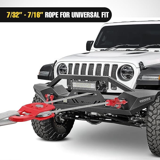 Nilight 10 Ton Winch Snatch Block Towing Pulley Blocks 22,000 LBS Capacity, Heavy Duty Off-Road Recovery Accessory for Synthetic Rope or Steel Cable, Universal Tackle Block for Truck, Tractor, ATV&UTV