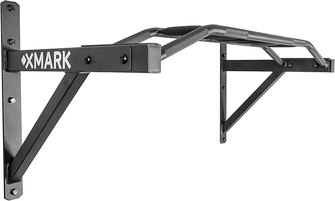 XMARK Commercial Wall Mounted Multi Grip Pull Up Bar Ranked Number One Men’s Health