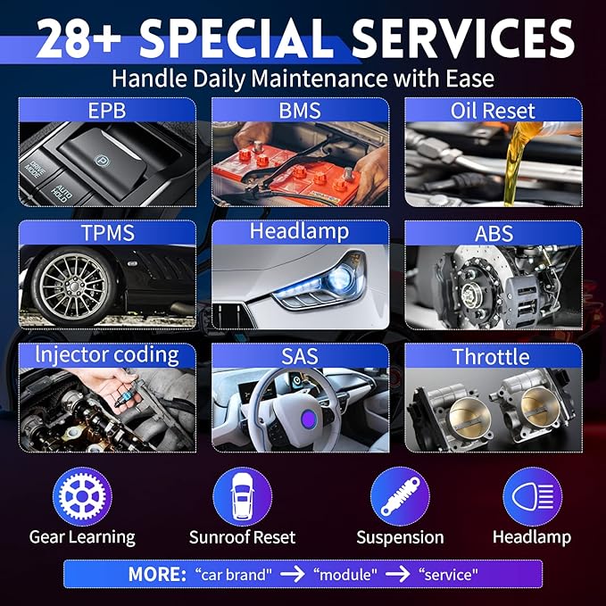 Autel MaxiCOM MK808Z Diagnostic Scan Tool - Android 11 Based Bi-Directional Control, Upgraded Ver. of MK808/MX808, All System Diagnosis, FCA Auto Auth, Oil Reset(Original)