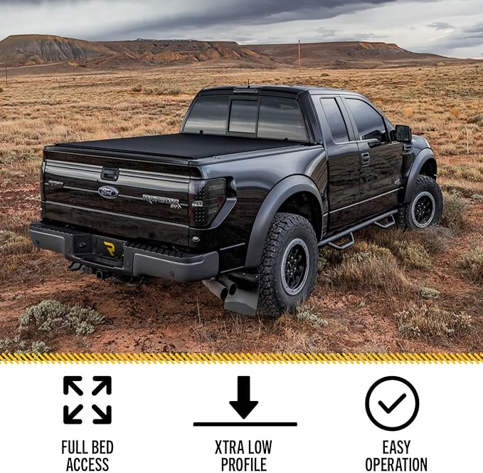 RealTruck TruXedo Pro X15 Soft Roll Up Truck Bed Tonneau Cover | 1479101 | Fits 2017 - 2024 Ford F-250/350/450 Super Duty 6' 10" Bed (81.9")