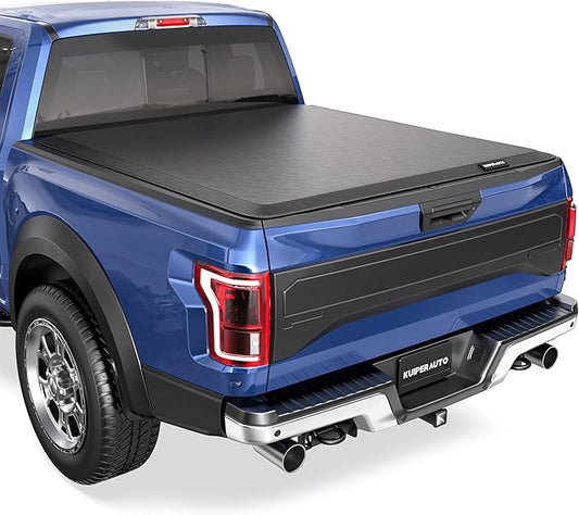 Roll Up Soft Truck Bed Tonneau Cover Compatible for 09-14 Ford F150 Styleside 8' Bed (Not for Flareside)