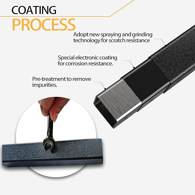 Ladder Rack Cross Bar Fit 2003-2022 Chevy Express|2003-2022 GMC Savana|1999-2014 Econoline Utility Van Accessories for Kayak Canoe Lumber Pipes Cargo Carrier 600 LBS Capacity with Stopper 2 Bars