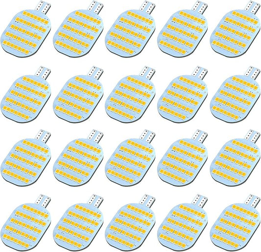 Super Bright T10 921 922 912 LED Bulbs for 12V RV Ceiling Dome Light RV Indoor Lights Camper Trailer Motorhome Marine Boat Dome Interior Light (Pack of 20, Soft White)