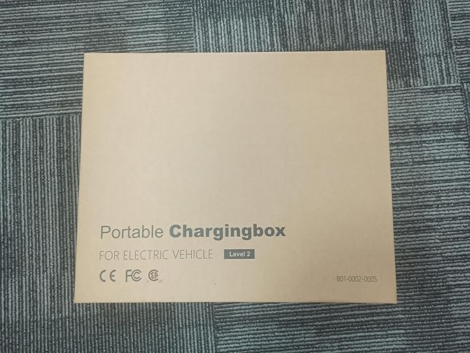 40Amp EV Charger Level 2,25ft NEMA 14-50 9.6KW Portable Electric Vehicle Charging Station for Electric and Hybrid Vehicles