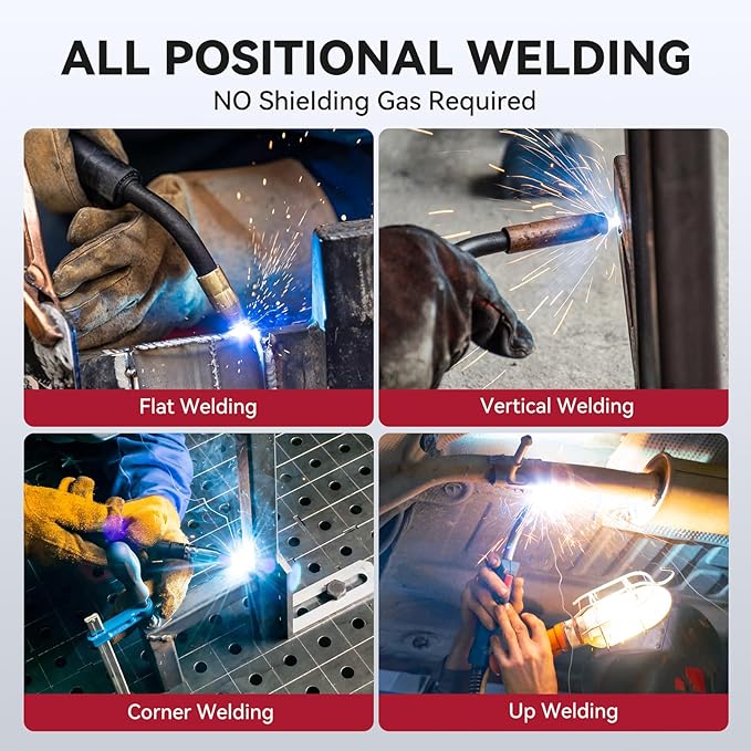 ARCCAPTAIN Flux Core Welding Wire .030, E71T-GS 030" Flux Core Welding Wire Gasless Low Splatter 10Lbs Mig Welding Wire Mild Carbon Steel Compatible With Lincoln Miller Forney Harbor Welder 4.5KG