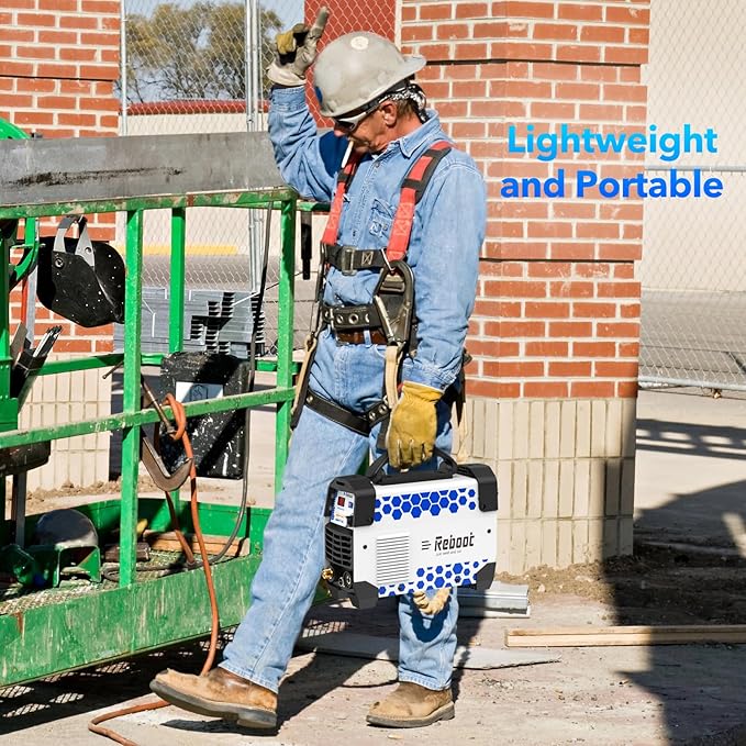 Reboot 60A Plasma Cutter Dual Voltage 120V/240V, 1/2" Clean Cut IGBT Inverter, Portable Metal Cutting Machine with Torch & Tips - RBC6000D 2025 Upgraded