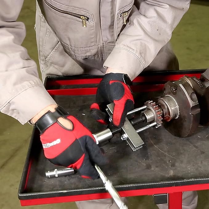 OEMTOOLS 25258 5 Inch Timing Gear and Pulley Puller, Tool For Pulling Timing Gear & Any Other Tool with Tapped Holes, Such as Crank Shaft Gears & Pulleys