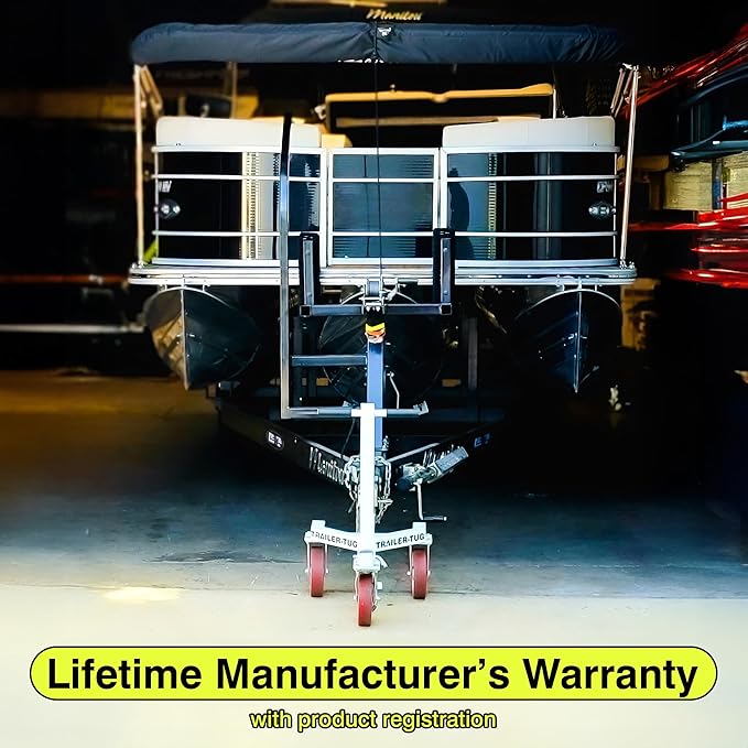 Trailer Tug | Supports up to 20,000LBS | 3,500 lb Max Tongue Weight | Mover for RV, Boat, Camper, Flatbed, Enclosed Trailers | World's Greatest Trailer Dolly