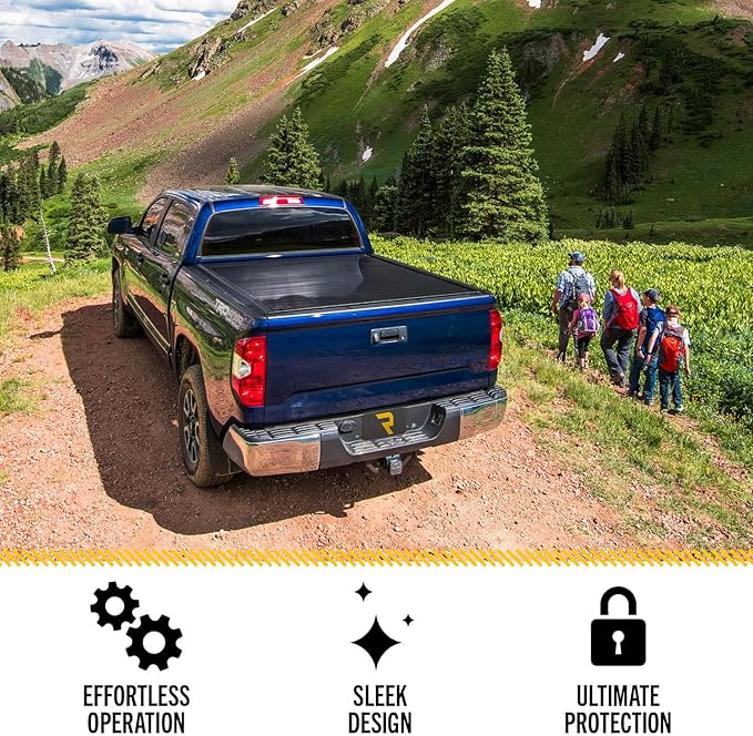 RealTruck Retrax RetraxPRO MX Retractable Truck Bed Tonneau Cover | 80833 | Fits 2007 - 2021 Toyota Tundra Regular & Double Cab 8' 2" Bed (97.6")