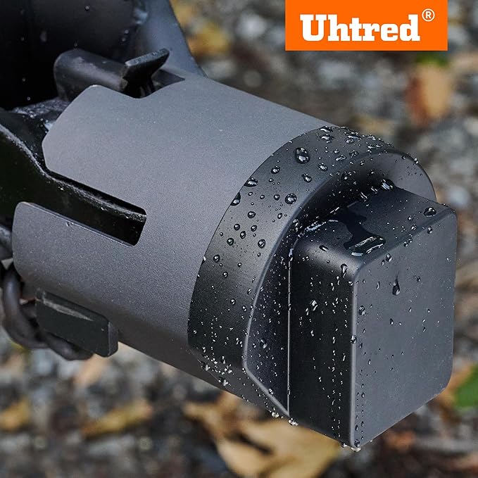 Upgraded Trailer Hitch Lock - Trailer Coupler Lock Fits 1-7/8", 2" and 2-5/16" Couplers, Heavy Duty Trailer Tongue Lock with Weatherproof Silicone Cover, Trailer Tongue Lock for RV, Trailer, Boat