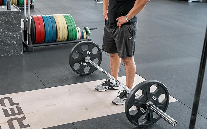 Rep Fitness Barbells- Choose between the Teton Training Barbell (15 or 20KG), Delta Mixed-Use Bar (20KG), Badlands Powerlifting Barbell (20KG)