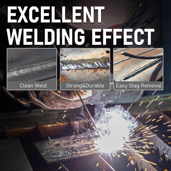 E6013 Welding Rod 1/8" 5LB Carbon Steel Stick Welding Rods Stick Electrodes ARC Welding Supplies