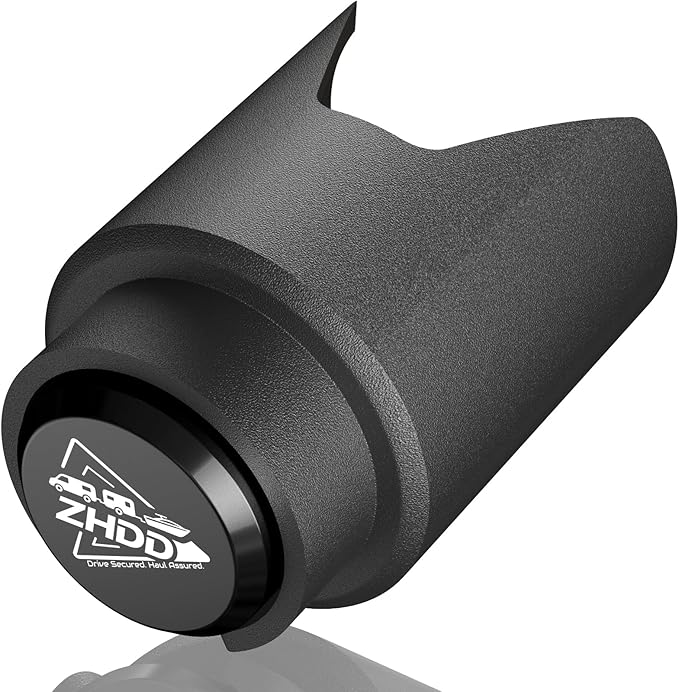 2 Inch Trailer Hitch Lock - 2178 Heavy Duty Anti Theft Lock Secures Ball Coupler and Safety Chains for RV,Boat,Dump,Cargo and Camper Trailers (Black)