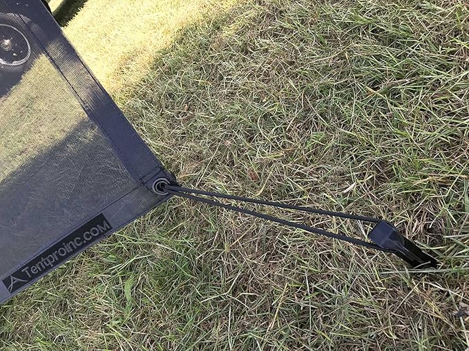 Tentproinc RV Awning Sun Shade Screen Sunshade 8' X 8' 3'' (Fit for 9' Awning)- Mesh Sunscreen Motorhome Camper Trailer Awning Shade Screen UV Blocker Completed Kits - 3 Year Warranty (Black)